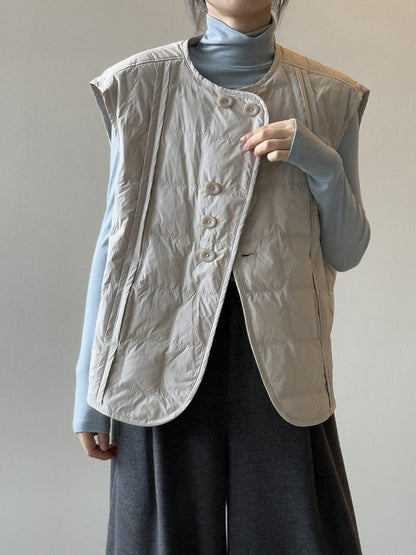 【Y82633】實拍輕暖羽絨背心（含90％白鴨絨）251016