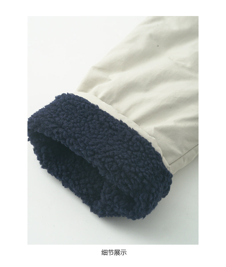 【H5498】實拍韓系加厚保暖長款棉服大衣外套251118