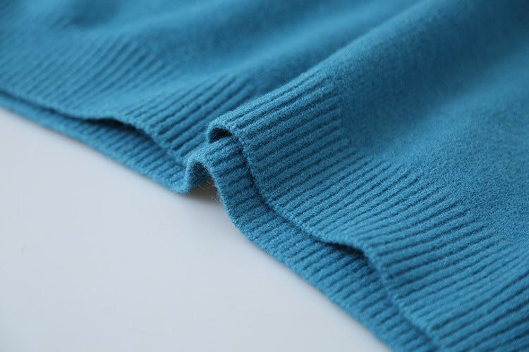 【LD3281】實拍慵懶寬鬆棉羊絨針織毛衣251103