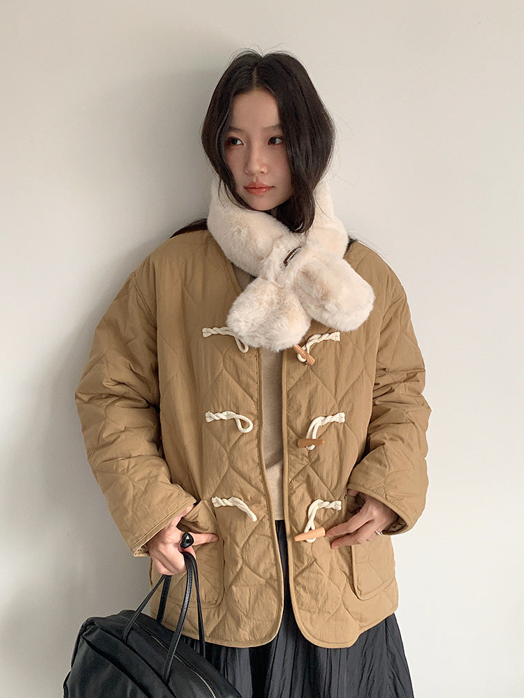 【LD11017】實拍日系加厚棉感保暖高腰花苞裙（左右有口袋）251110