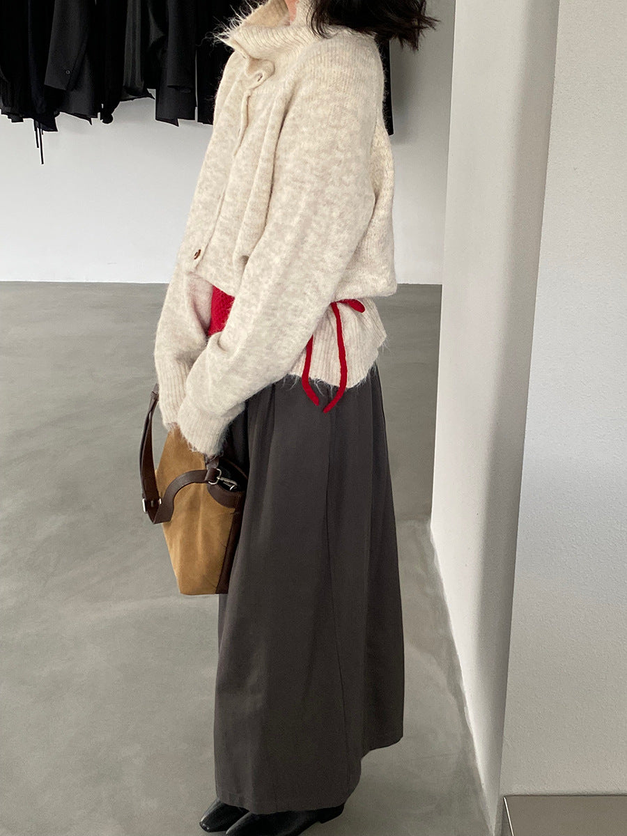 【cim8616】實拍質感加厚慵懒態度高領針織毛衣251114