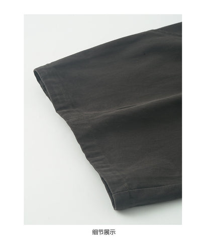 【H5519】實拍S~XL美式天絲棉厚款彎刀休閒褲251125