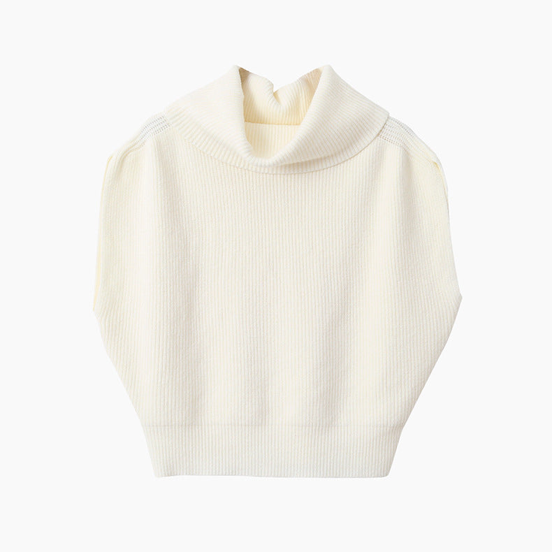 【LD11065】實拍半高領針織衫+針織背心251209