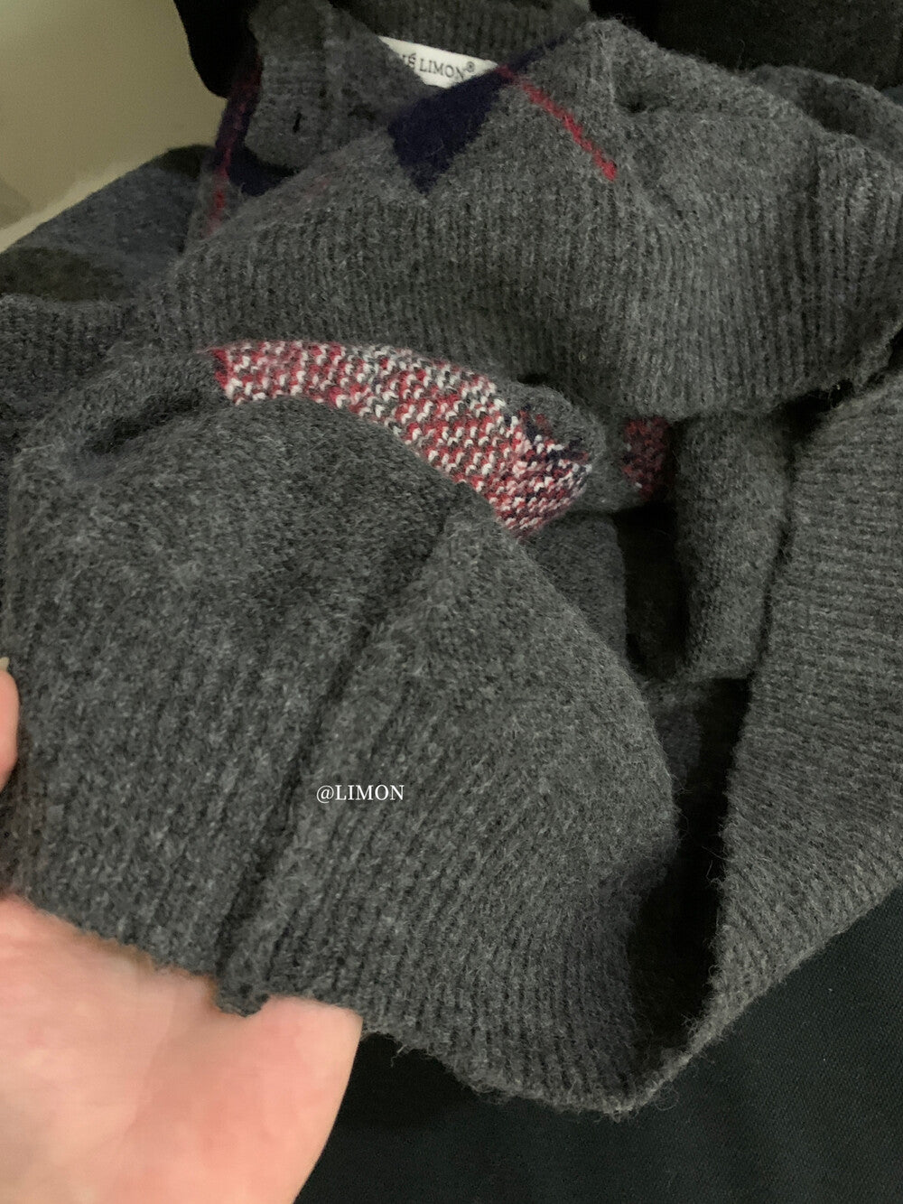 【L6880】實拍檸檬秋冬菱格針織開衫+圓領背心+針織裙251117