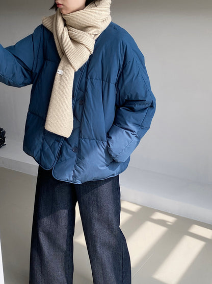 【cimz1010】實拍冬日温暖加厚90％白鴨絨羽絨外套大衣251128