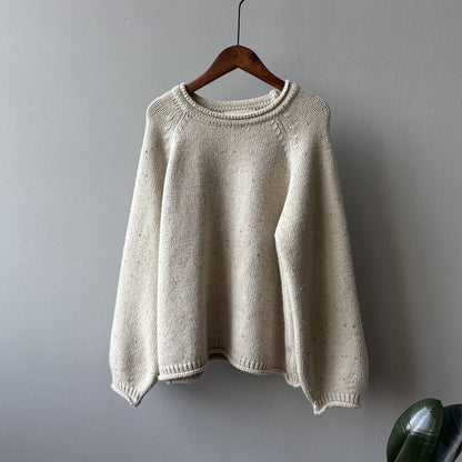 【Y276】實拍冬季軟糯慵懶保暖針織毛衣（棉羊毛10%)251106