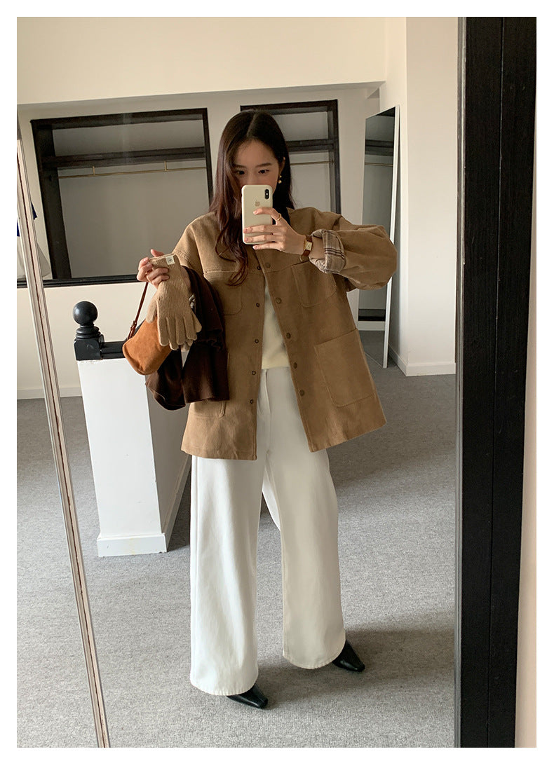 【H5503】實拍基礎純色半高領針織衫251118