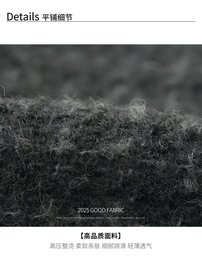 【H5475】實拍小香風粗花呢氣質保暖夾棉外套251109