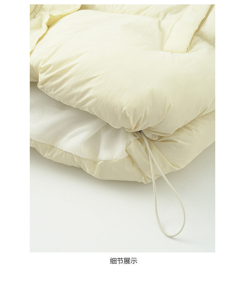 【H5474】實拍秋冬簡約立領保暖棉服背心251109