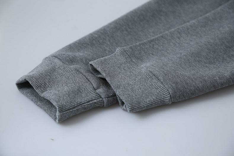 【LD11040】實拍字母印花加厚加絨連帽衞衣251202