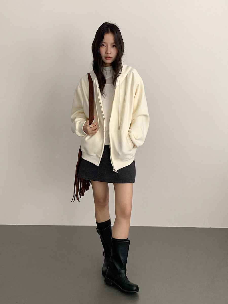 【LD11024】實拍氣質網紗拼接加絨半高領長袖T恤251124