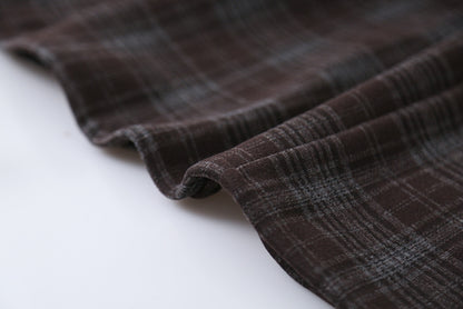 【LD11071】實拍氣質復古格紋毛呢a字裙251209