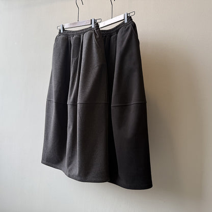 【Y82671】 實拍秋冬氣質花苞毛呢A字裙251023