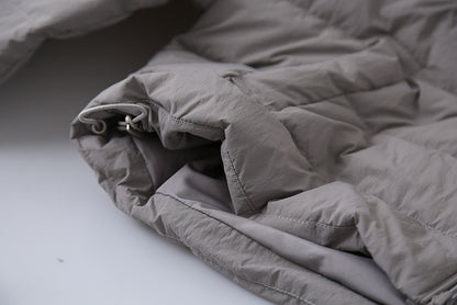 【LD11067】實拍簡約設計保暖立領含絨棉服外套（白鴨絨50%)
251209