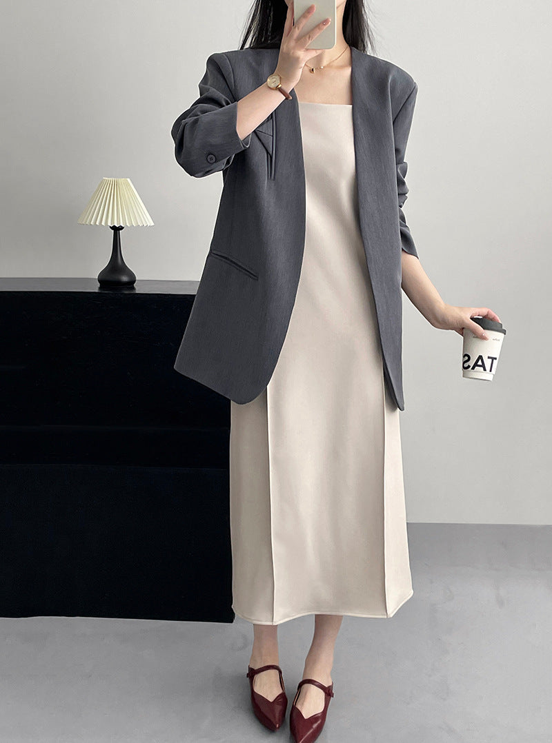 【cim2276】實拍韓國 秋天第一件西裝！高級感休閒西裝外套230802