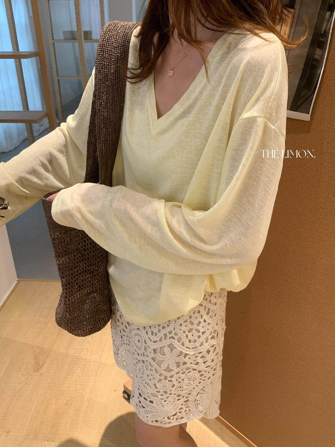 【L10675】溫柔仙女系🕊️重工設計感鏤空蕾絲鉤花休閒半身長裙260511