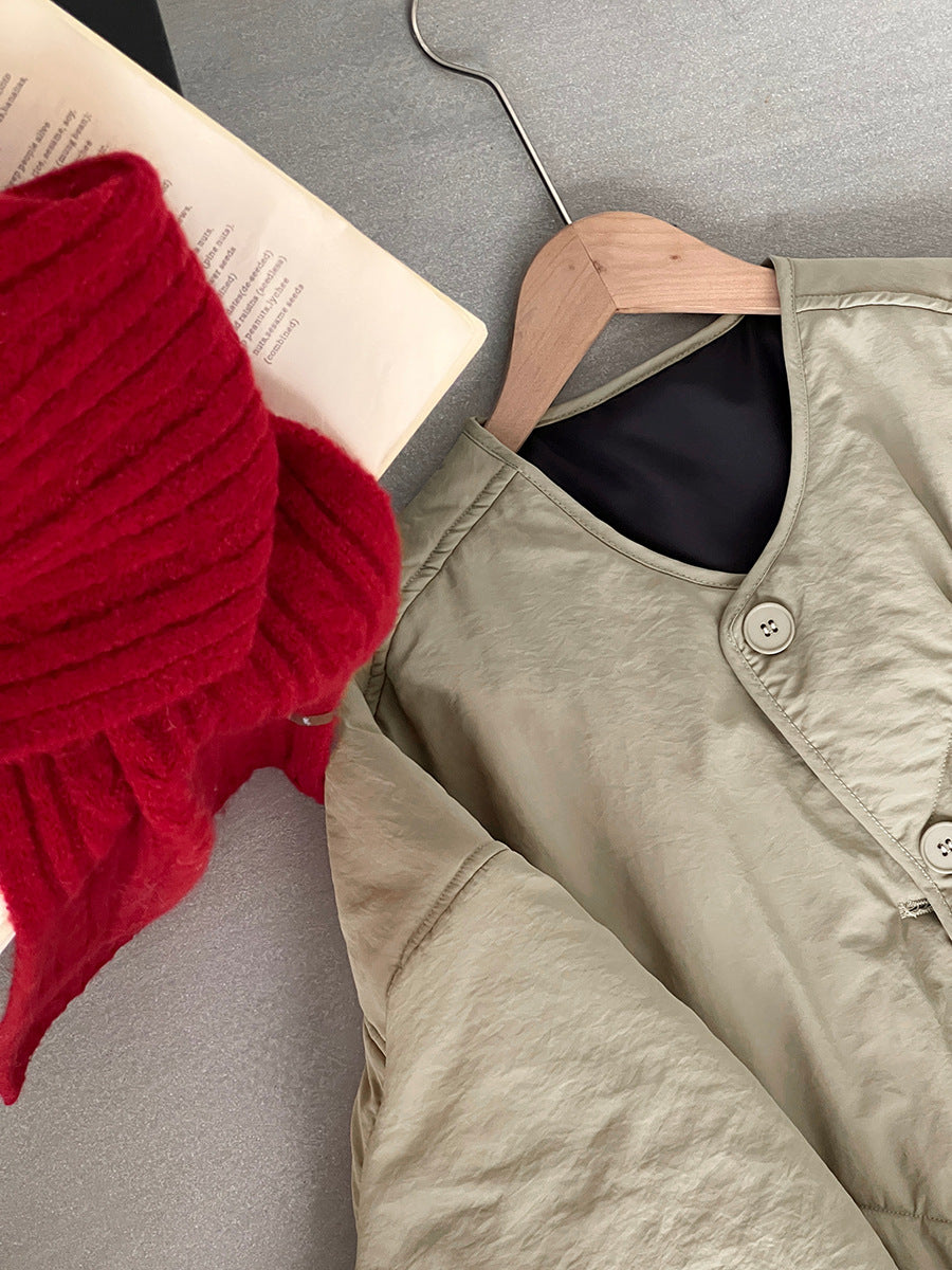 【cimz6376】實拍日系復古工裝夾棉加厚外套251120