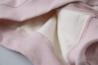 【LD11030】實拍冬季慵懶加絨加厚連帽衞衣外套251124