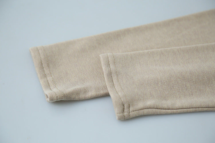 【LD11012】實拍加厚半高領6色打底長袖t恤251110