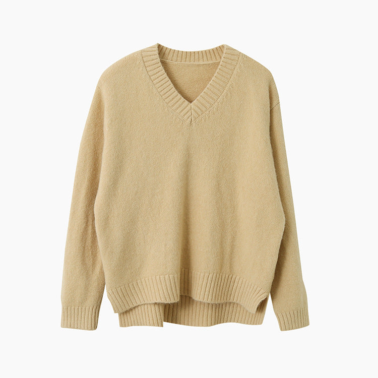 【LD9538】實拍慵懶軟糯寬鬆長袖針織毛衣251103