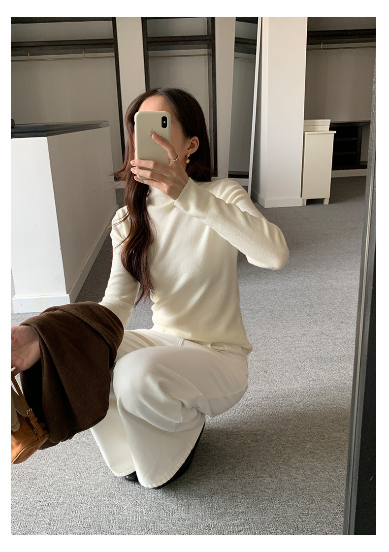 【H5512】實拍S~XL韓國保暖加絨白色牛仔褲251118