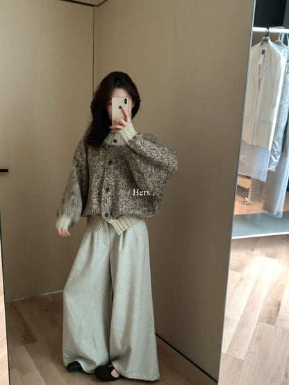 【L92665】實拍hers簡約個性高領保暖針織外套251215