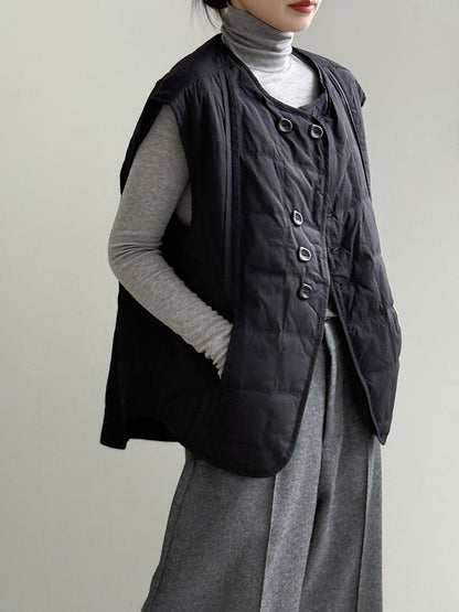 【Y82633】實拍輕暖羽絨背心（含90％白鴨絨）251016