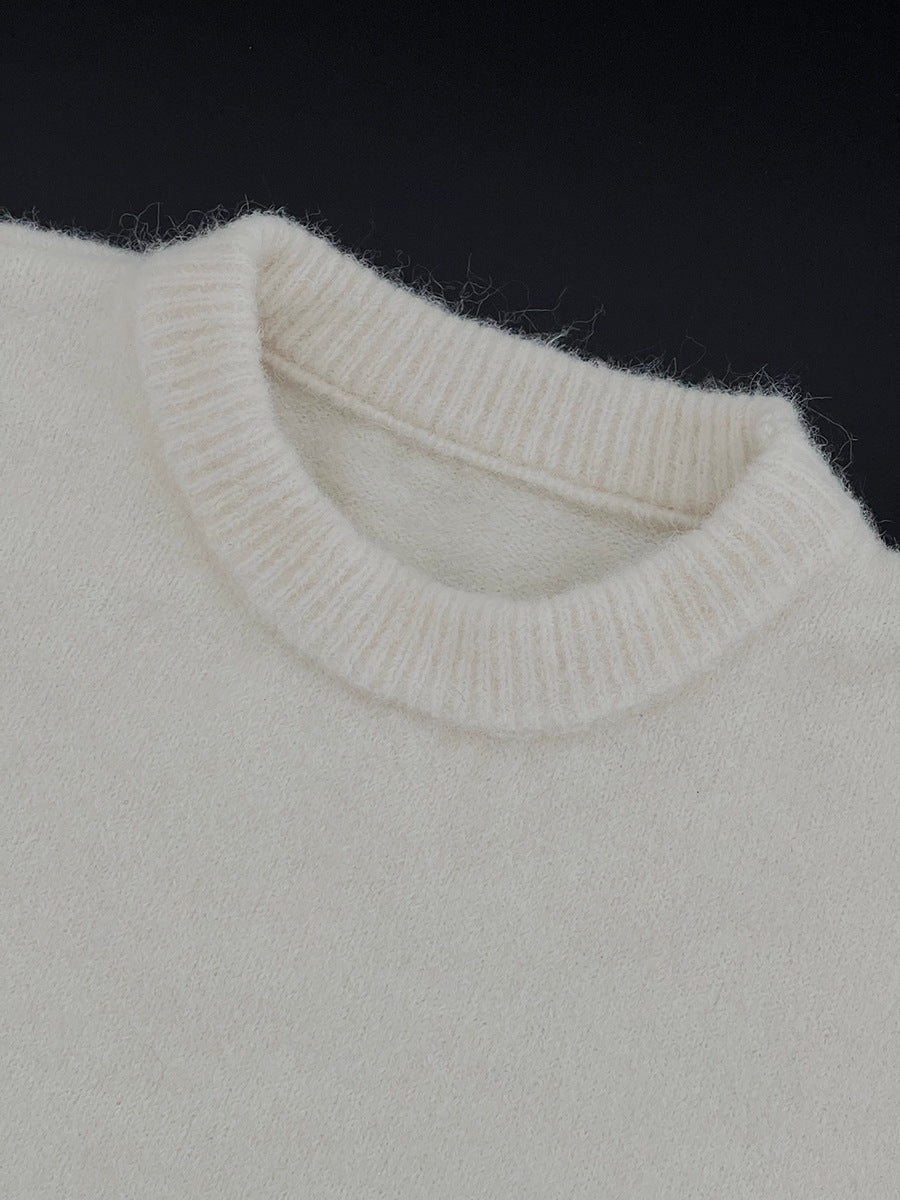 【cim5921】實拍冬季簡約保暖舒適針織毛衣（含羊毛5％）251114