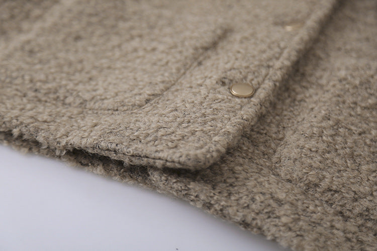 【LD9507】實拍高級感小香風粗花呢子外套251110