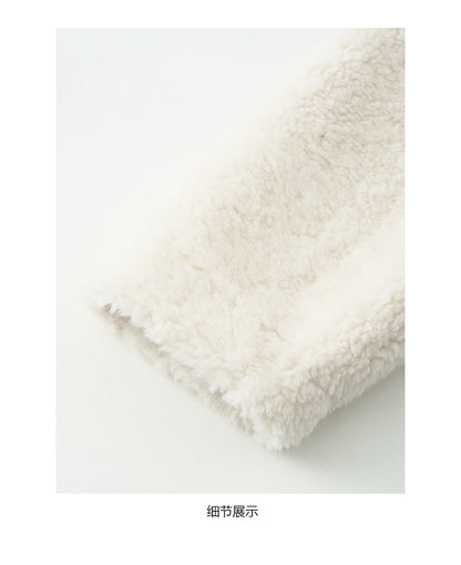 【H5506】實拍 溫柔輕奢皮毛一體保暖仿皮草大衣外套251118