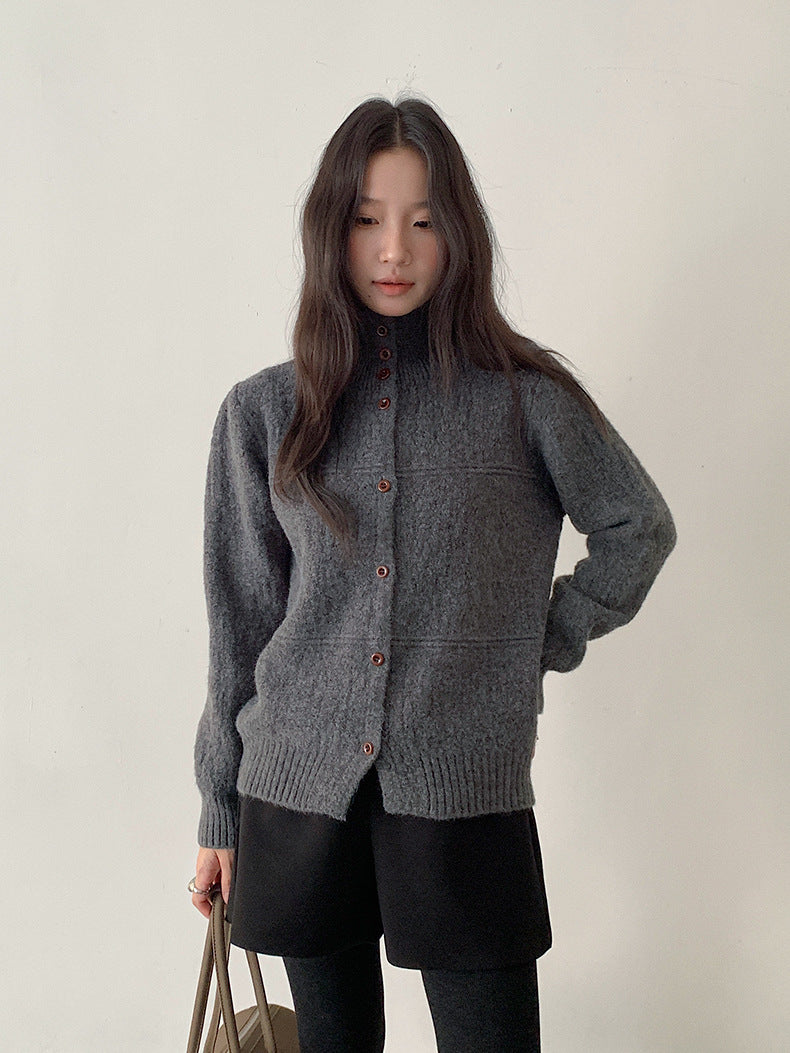 【LD11044】實拍厚款毛呢西裝短褲後鬆緊腰251202