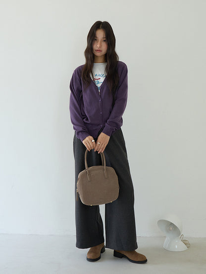 【LD3188】實拍初秋刺繡笑臉氣質針織外套（含羊毛6%)
250922