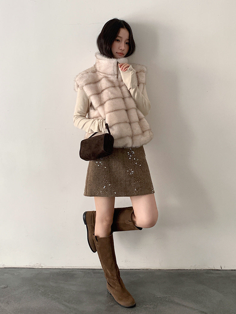 【LD11041】實拍羊绒簡約高領長袖T恤251202