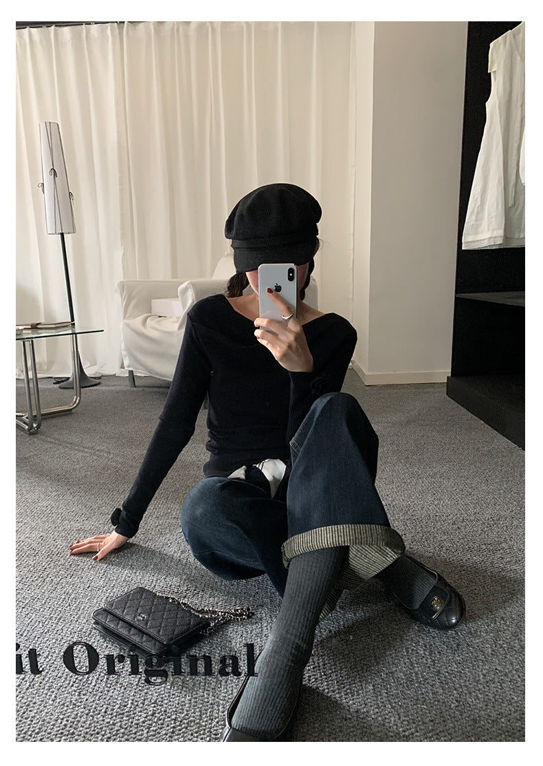 【H5483】實拍S~XL復古加厚水洗直筒牛仔褲251109