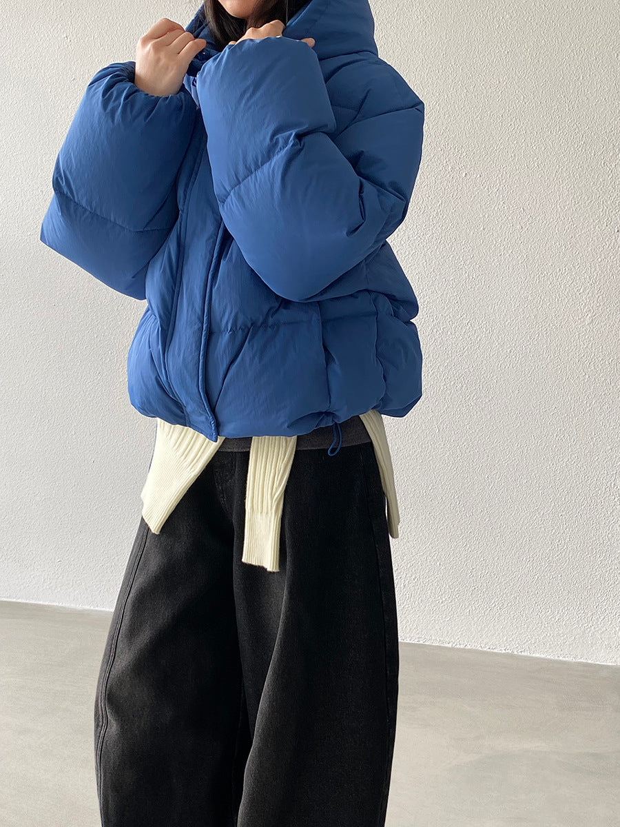 【cimz1728】實拍輕暖90％白鴨絨連帽羽絨外套251201