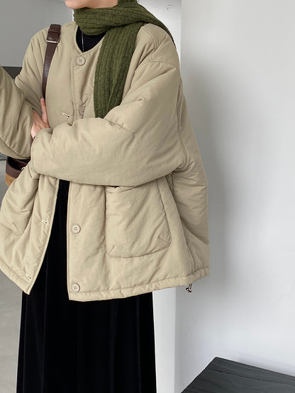 【cimz6376】實拍日系復古工裝夾棉加厚外套251120