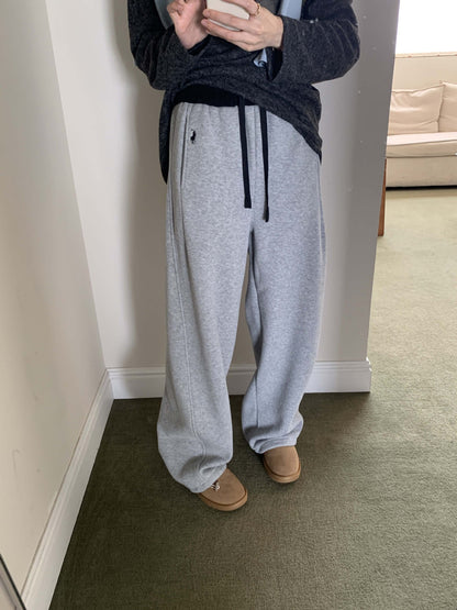 【H5508】實拍M~XL懶懶加厚奧粒絨舒適休閒彎刀褲型251118