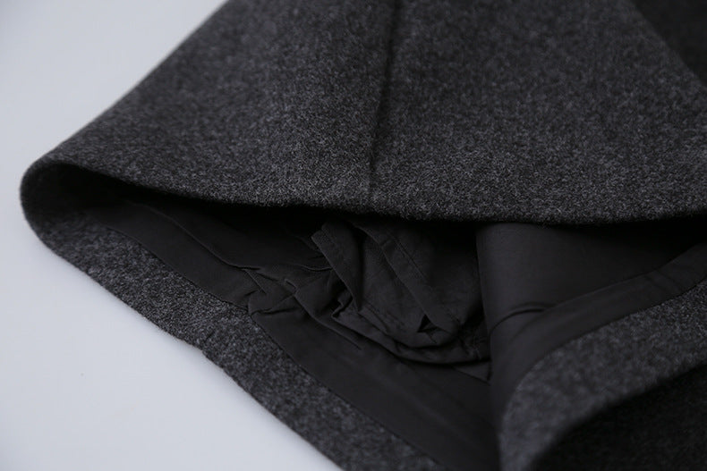 【LD11068】實拍S~XL加厚羊毛呢高腰a字短裙(羊毛10%)251209