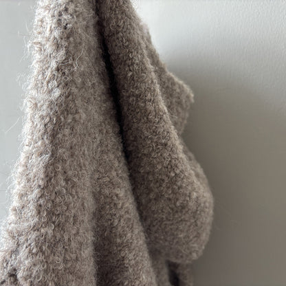 【YK259】實拍冬季慵懒奶呼呼針織毛衣+可拆卸披肩帽子(羊毛12%)251113