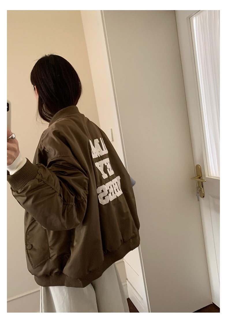 【H5526】實拍兩面穿|絨毛加厚棉服風衣外套251125