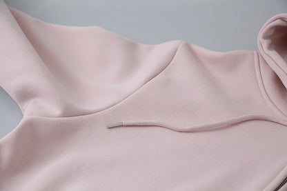 【LD11030】實拍冬季慵懶加絨加厚連帽衞衣外套251124