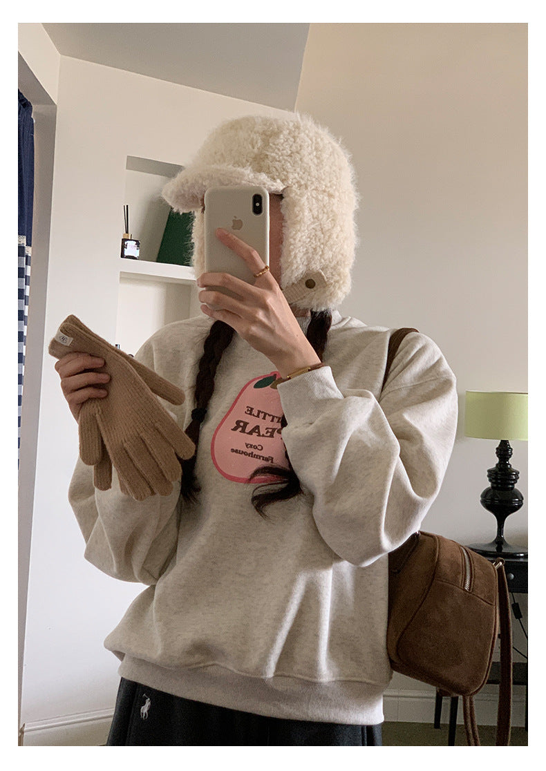 【H5515】實拍酪梨印花厚款加絨衛衣
251118