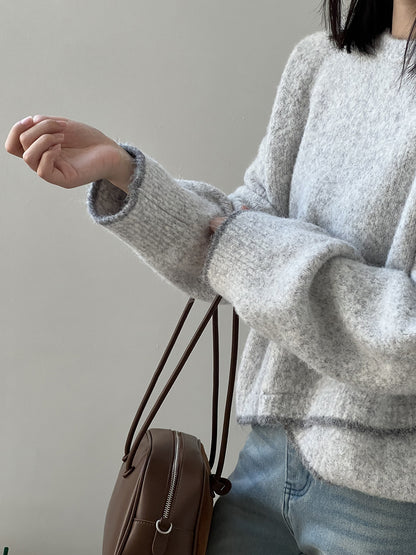 【YP2472】 實拍熱銷不規則針織毛衣251023