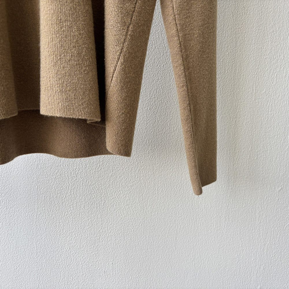 【Y275】實拍冬季U領長袖針織衫251106