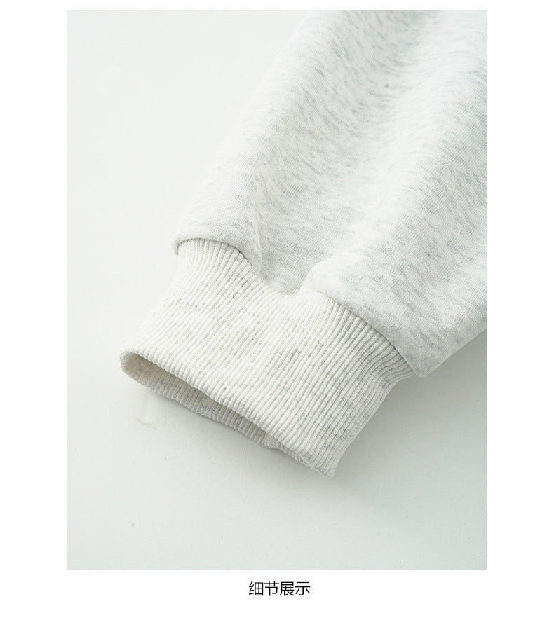 【H5478】實拍秋冬韓國質感刺繡棉質舒適衞衣251109