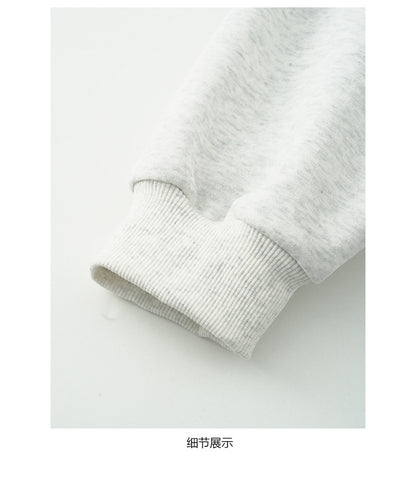 【H5478】實拍秋冬韓國質感刺繡棉質舒適衞衣251109