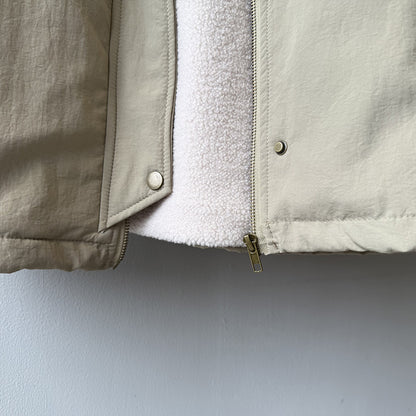 【Y82650】實拍立領帥氣內裡羊羔毛工裝外套251016