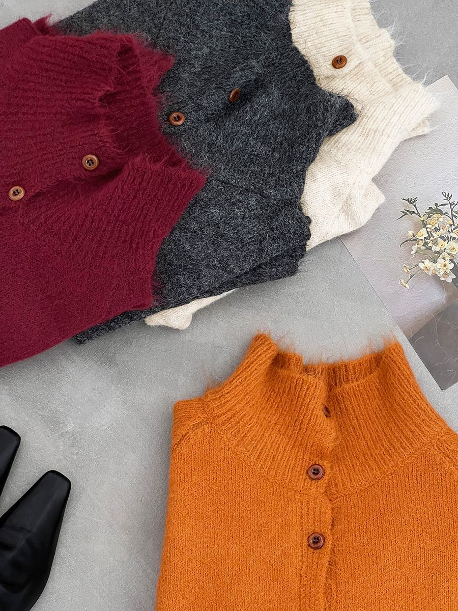 【cim8616】實拍質感加厚慵懒態度高領針織毛衣251114