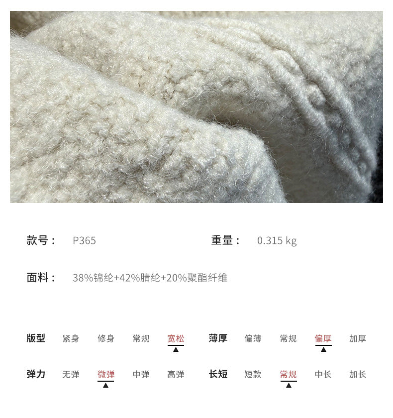 【cimP365】V領針織背心｜慵懶休日的寬鬆層次剪裁