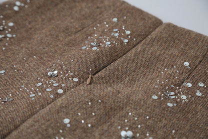 【LD11045】實拍S~XL法式重工時髦毛呢亮片短裙251202